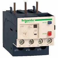 Реле перегрузки тепловое TeSys 0,63-1А, класс 10A | код. LR3D056 | Schneider Electric